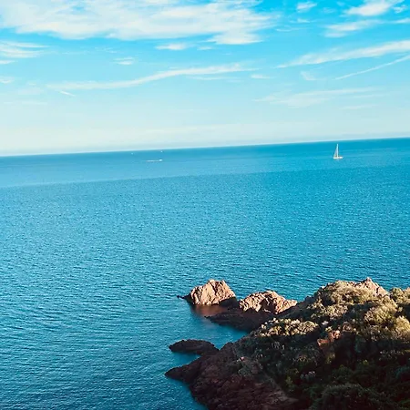 Apartamento Cap Esterel - Duplex Avec 2 Terrasses Dont Tropezienne, Piscines Et Loisirs Saint-Raphaël